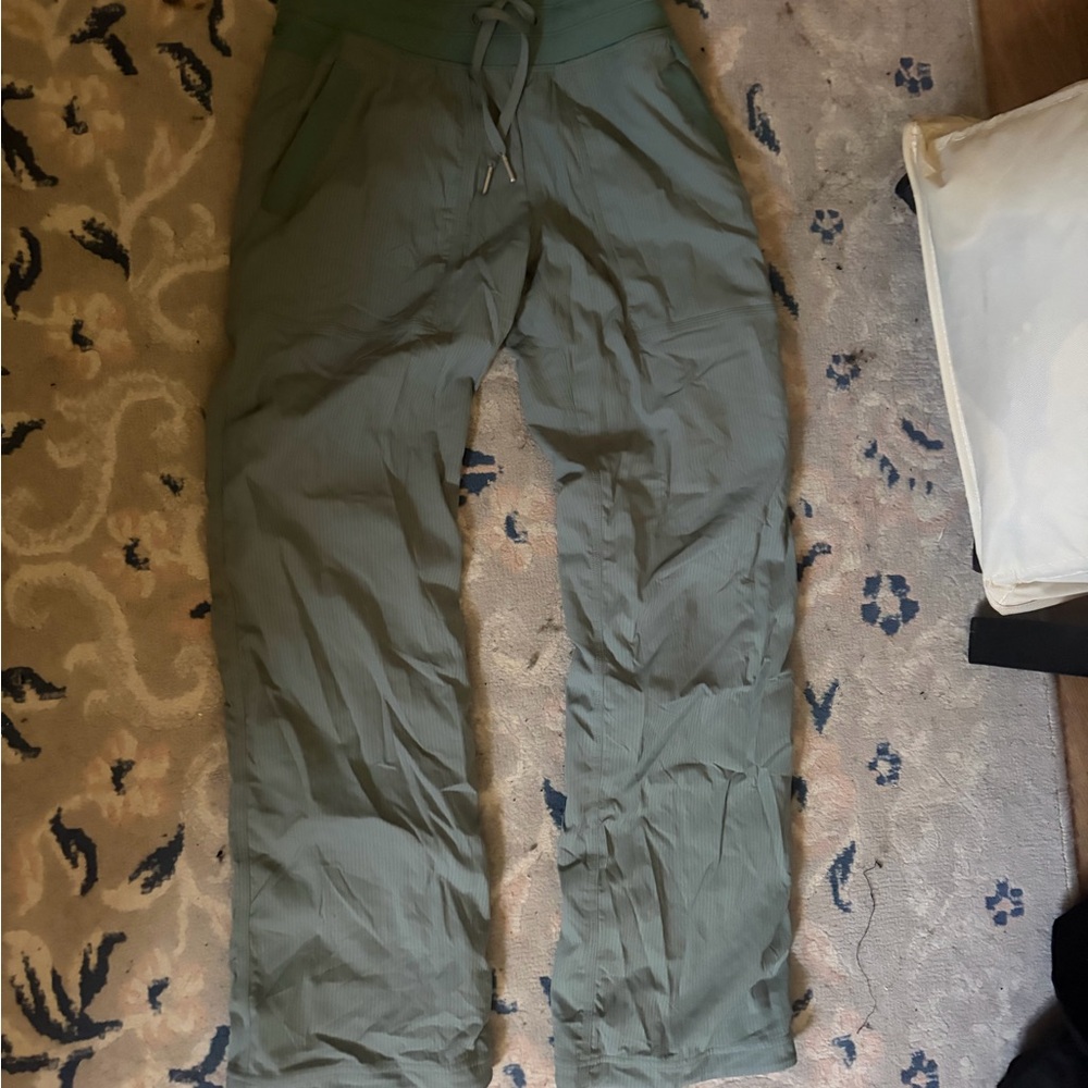 lululemon athletica Olive Green Track Pants